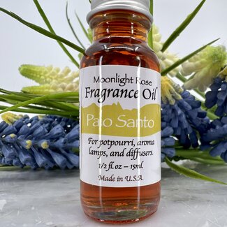 Palo Santo Fragrance Oils - 15ml - Aroma Lamp Potpourri Diffuser - Midnight Wild Rose