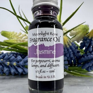 Jasmine Fragrance Oils - 15ml - Aroma Lamp Potpourri Diffuser - Midnight Wild Rose