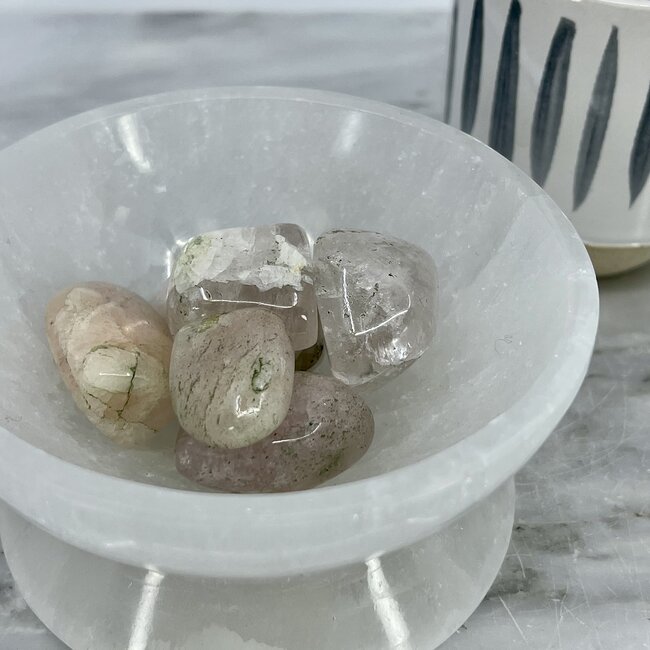 Pink Morganite - Tumbled Large