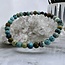 Turquoise Bracelet - 4mm Untreated Natural