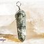 Labradorite Pendants - Wire Wrapped Faceted Points