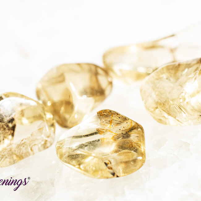 Bytownite (Golden Labradorite)  - Tumbled