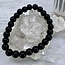 Matte Black Onyx Bracelets - 8mm