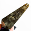 Labradorite Pendulums - Dowsing Hexagonal Faceted Cone Point Divination - Silver Chain Crystal Gemstone