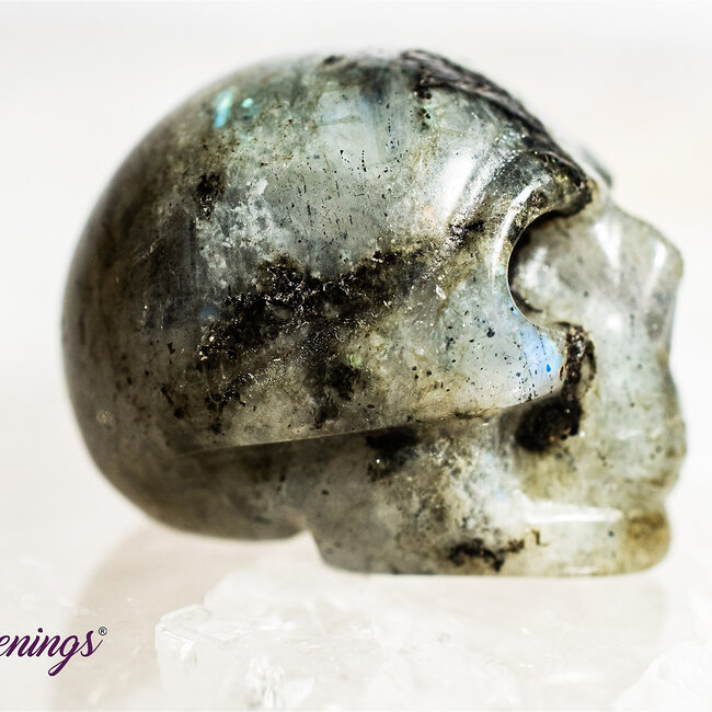 Labradorite Skull- Mini