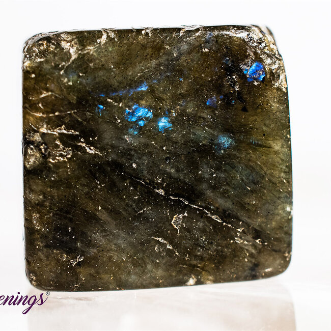 Labradorite Cubes 1"