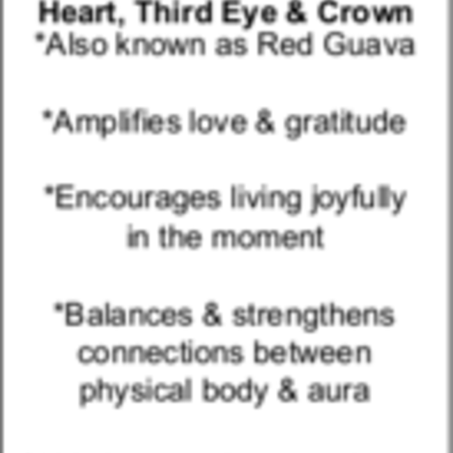 Strawberry/Red Guava Quartz Bracelets-4mm