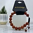Red Jasper Bracelets Adjustable Parachute - 10mm