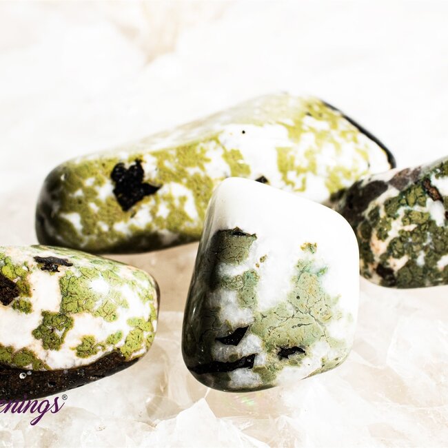 Camouflage Green Jasper - Tumbled