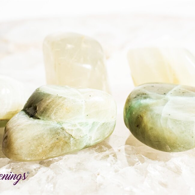 Green Moonstone (Garnierite) - Tumbled