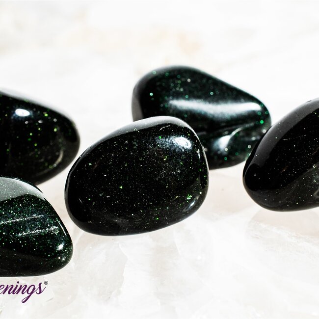 Green Sandstone (Goldstone) Sand Stone - Tumbled