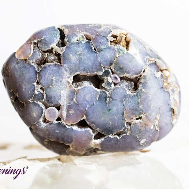 Grape Agate Purple Chalcedony - Tumbled