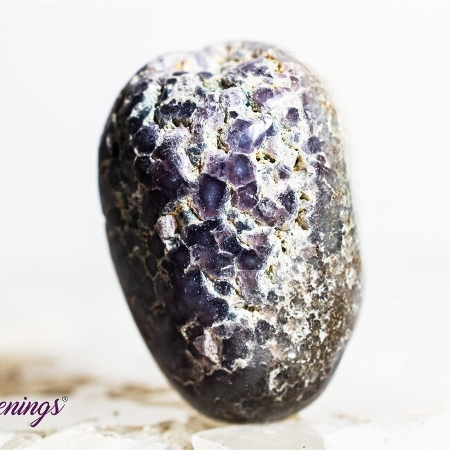 Grape Agate Purple Chalcedony - Tumbled