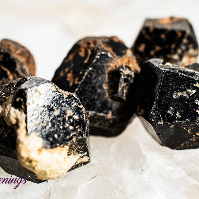Melanite Garnet - Rough Raw Natural