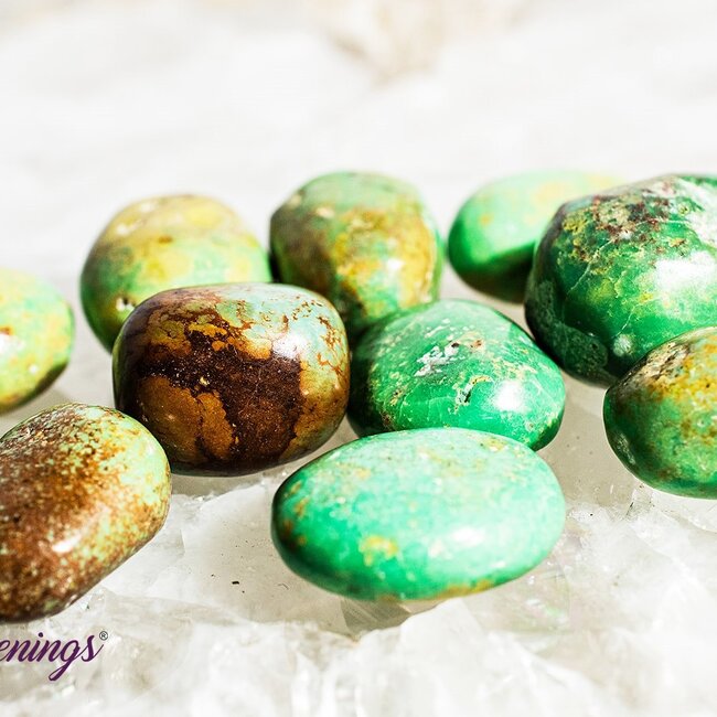 Green Apple Turquoise - Tumbled