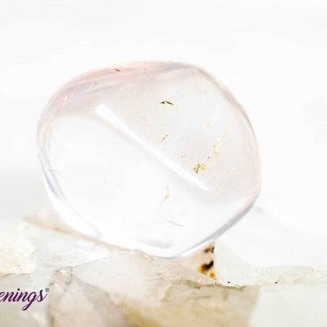 Pink Star Girasol Quartz - Tumbled Smooth