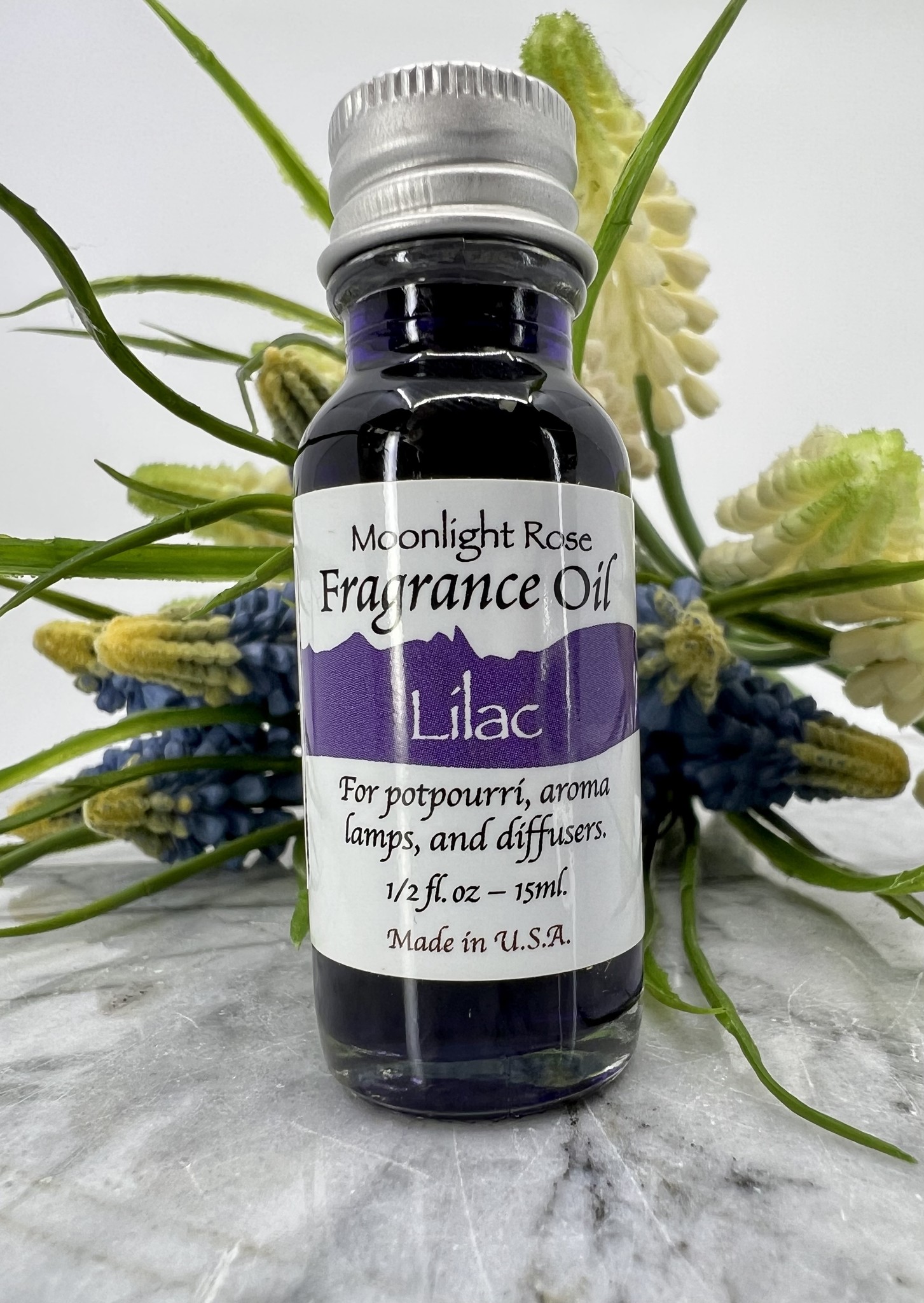 Lilac Fragrance Oil-Moonlight Rose 15ml - Awakenings