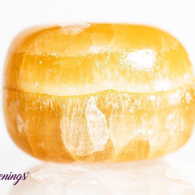 Honey Calcite Tumbled
