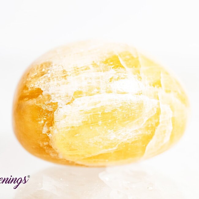 Honey Calcite Tumbled