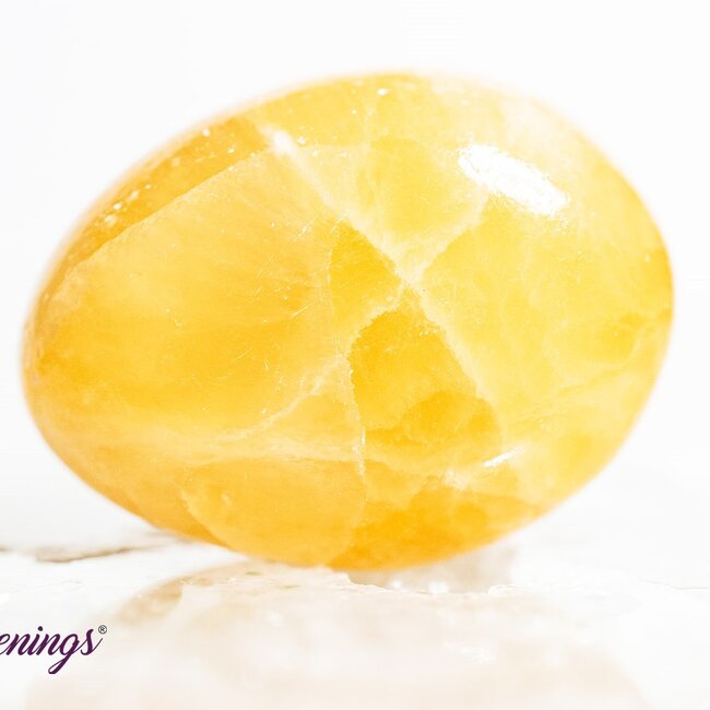 Honey Calcite Tumbled