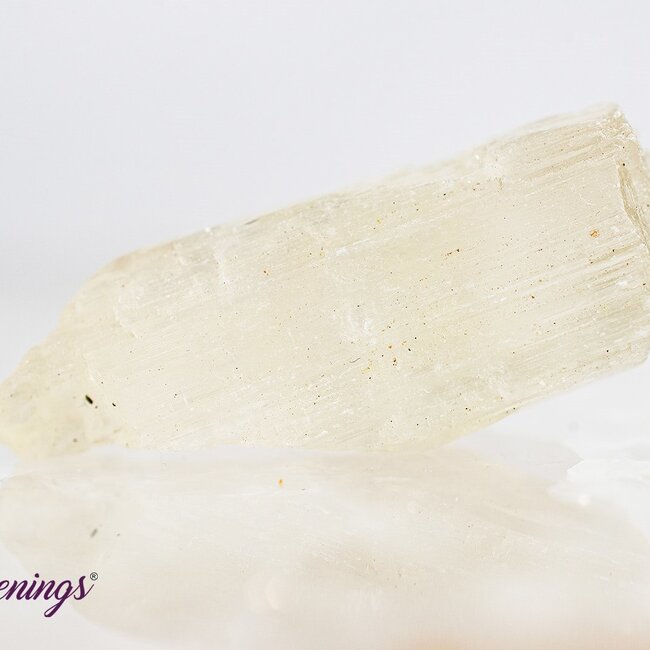 Hiddenite (Green Kunzite)  - Rough Raw Natural - Medium