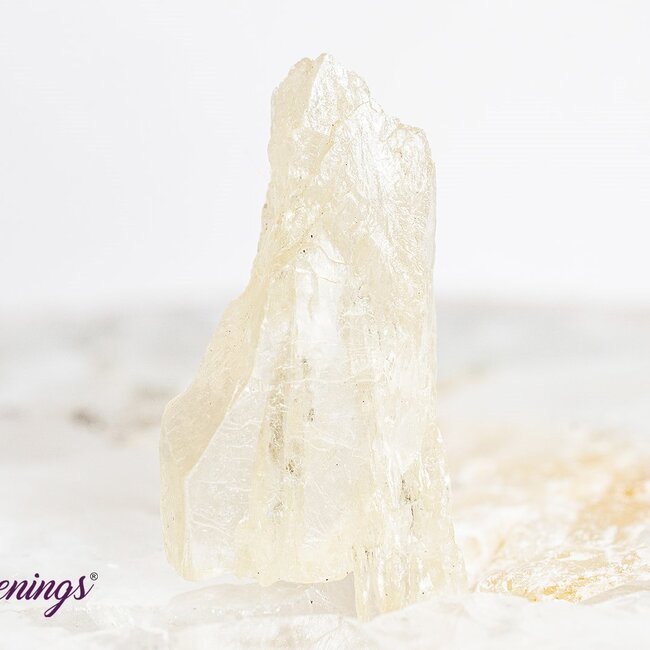 Hiddenite (Green Kunzite)  - Rough Raw Natural - Medium