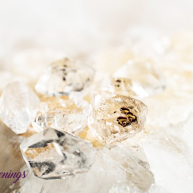 Herkimer Diamond - Small Rough Raw Natural 'Tumbled'