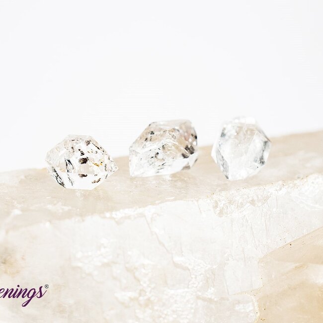 Herkimer Diamond - Small Rough Raw Natural 'Tumbled'