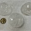 Clear Quartz Dish/Sphere Stand - 2-2.5"  Bowl Jewelry Trinket Tray Decor