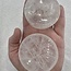 Clear Quartz Dish/Sphere Stand - 2-2.5"  Bowl Jewelry Trinket Tray Decor