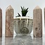 Pink Jade Tower Point Generator- Medium (3 - 4")