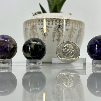 Charoite Sphere Orb - 25-30mm