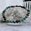 Turquoise Bracelet - 4mm Untreated Natural