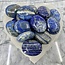 Lapis Lazuli Palm Pillow Pocket Stone