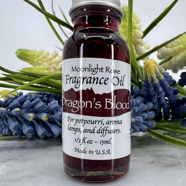 Dragon's Blood Fragrance Oil-Moonlight Rose 15ml