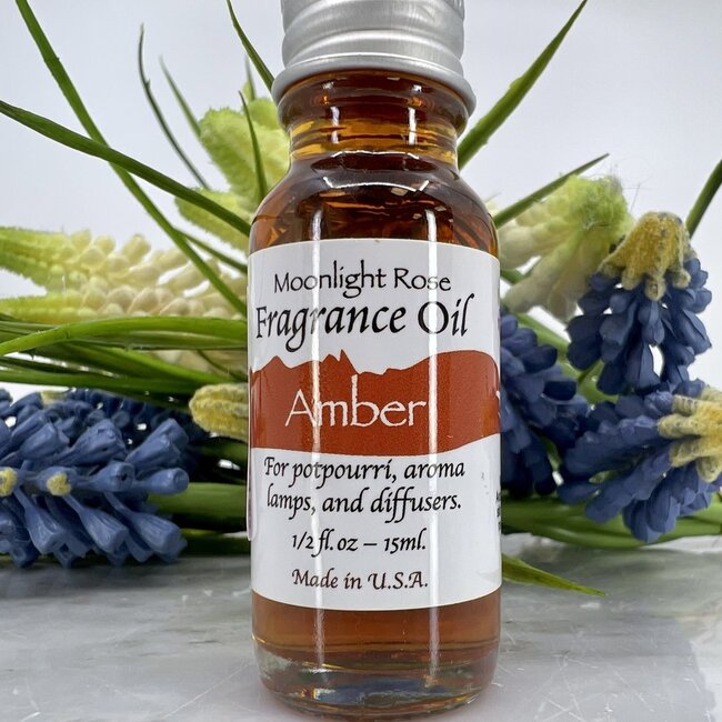 Amber Fragrance Oils - Moonlight Rose 15ml