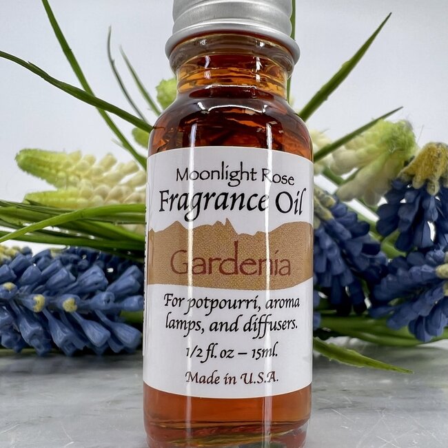 Gardenia Fragrance Oils - 15ml - Aroma Lamp Potpourri Diffuser - Midnight Wild Rose