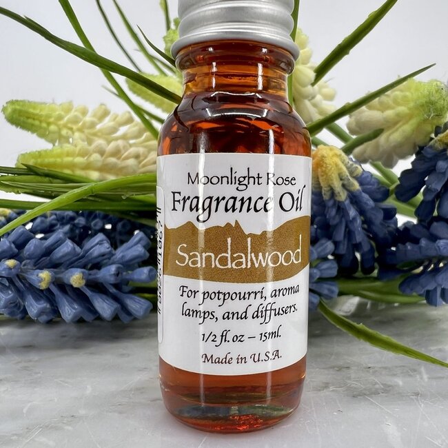 Sandalwood Fragrance Oil-Moonlight Rose 15ml