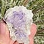 Purple Fluorite in Matrix - Rough Raw Natural