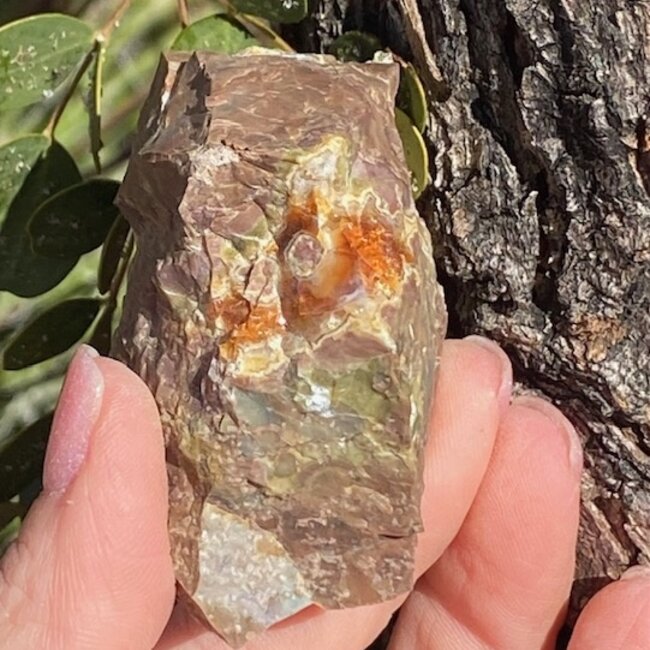 Opal in Matrix - Medium Rough Raw Natural #2