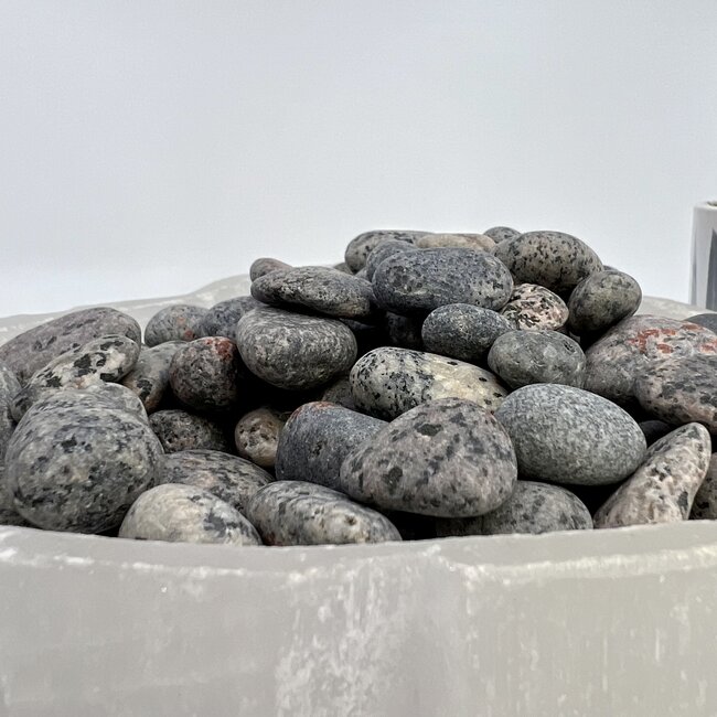 Yooperlite Michigan (Glowdalite Emberlite Flame Stone) - Tumbled Matte