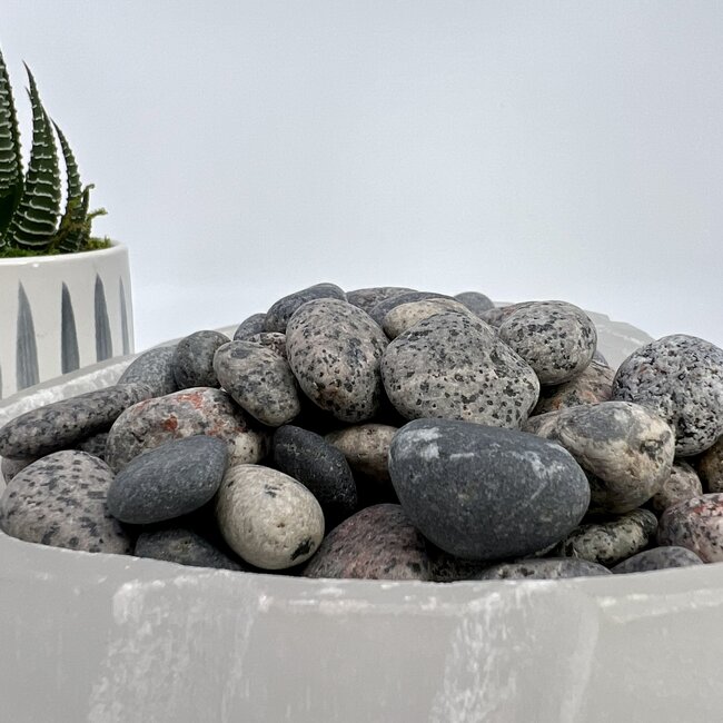 Yooperlite Michigan (Glowdalite Emberlite Flame Stone) - Tumbled Matte