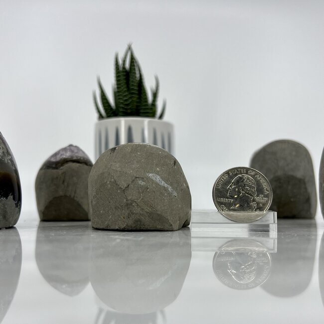 Amethyst Druzy (A Grade) - Flat Cut Base (Small) - Rough Raw Natural