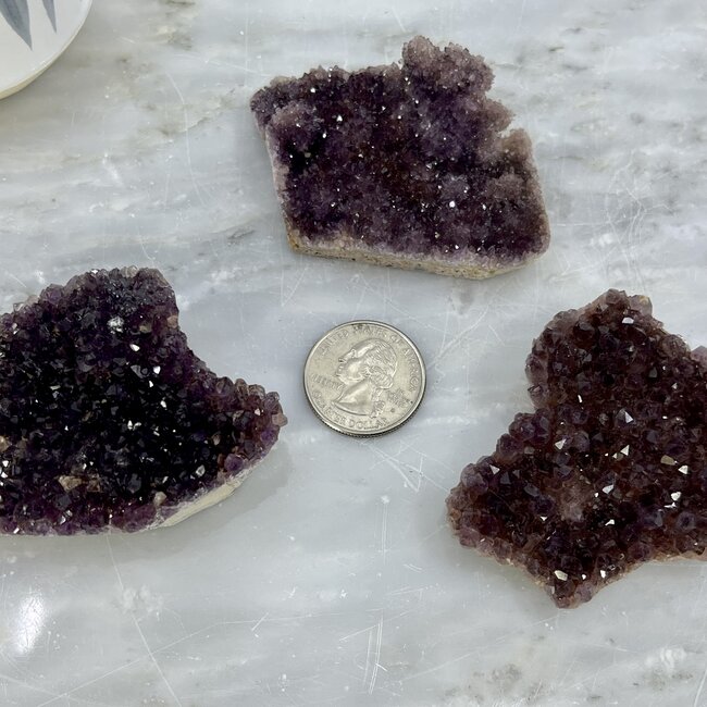 Amethyst Druzy Cluster Turkey-Large Rough Raw Natural