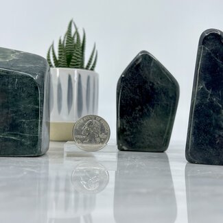 Nephrite Green Jade Free Form Small