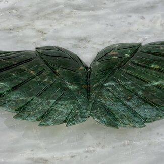 Green Aventurine Angel Wings-Large #3
