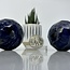 Sodalite Faceted Sphere Orb - 50mm
