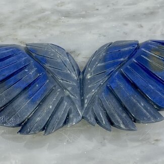 Blue Aventurine Angel Wings-Large