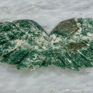 Green Aventurine Angel Wings-Extra Large XL #3 Specimen