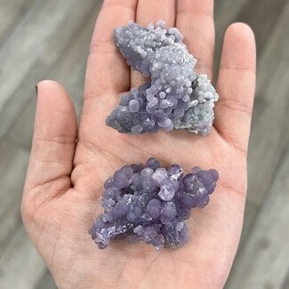 Grape Chalcedony Cluster - Large Rough Raw Natural